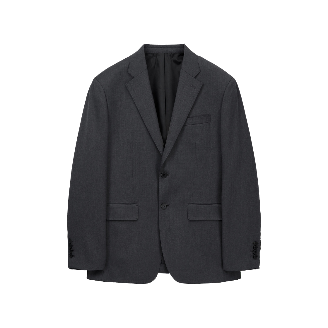티엔지티 클래식 울 수트 자켓 차콜그레이(TNGT Classic Wool Suit Jacket Charcoal Grey)