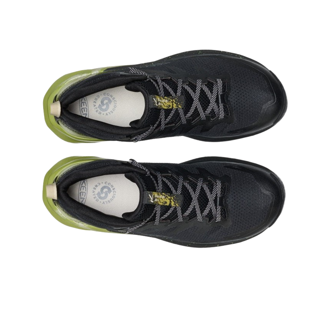 킨 타기 에이펙스 워터프루프 하이킹 부츠 블랙 골든 사이프러스(Keen Targhee Apex Waterproof Hiking Boot Black Golden Cypress) - 2