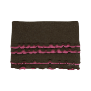COYSEIO Raw Edge Cat Beanie Brown