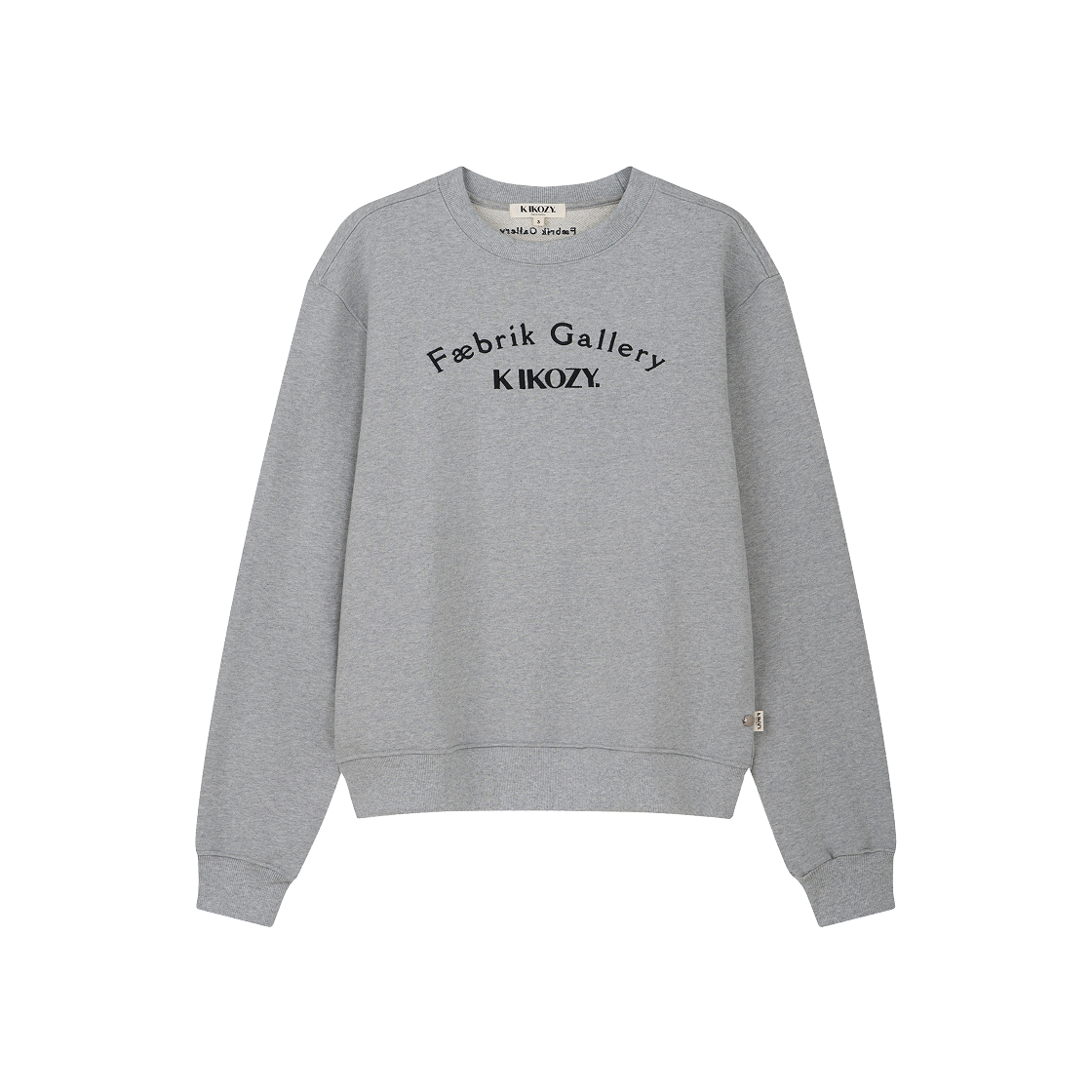 S31419 Kikozy Arch Big Logo Sweatshirt Melange