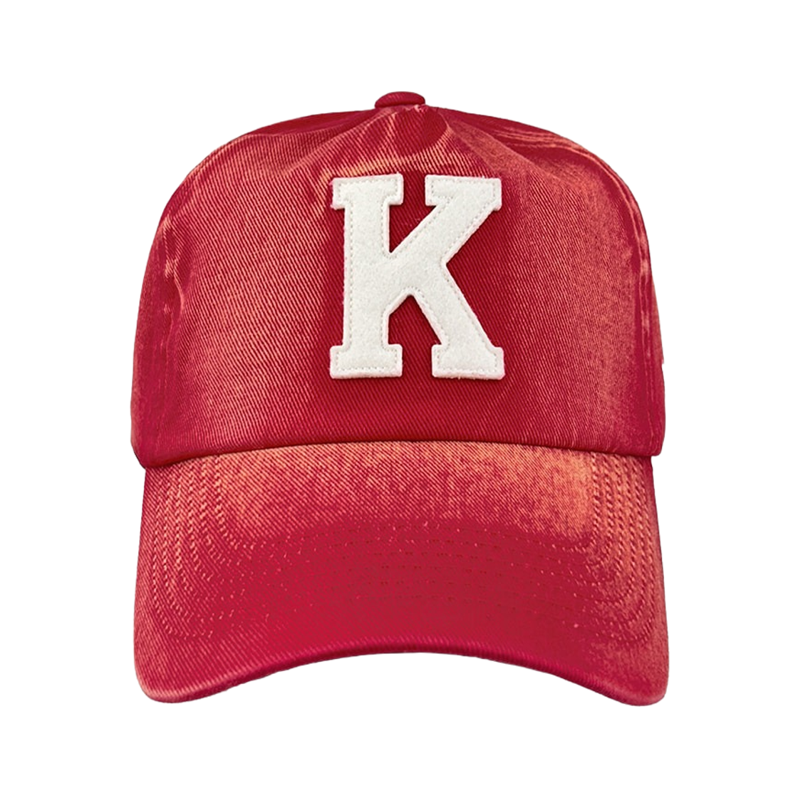 - Kamien x KOIN SEOUL K Logo Ball Cap Exclusive Red