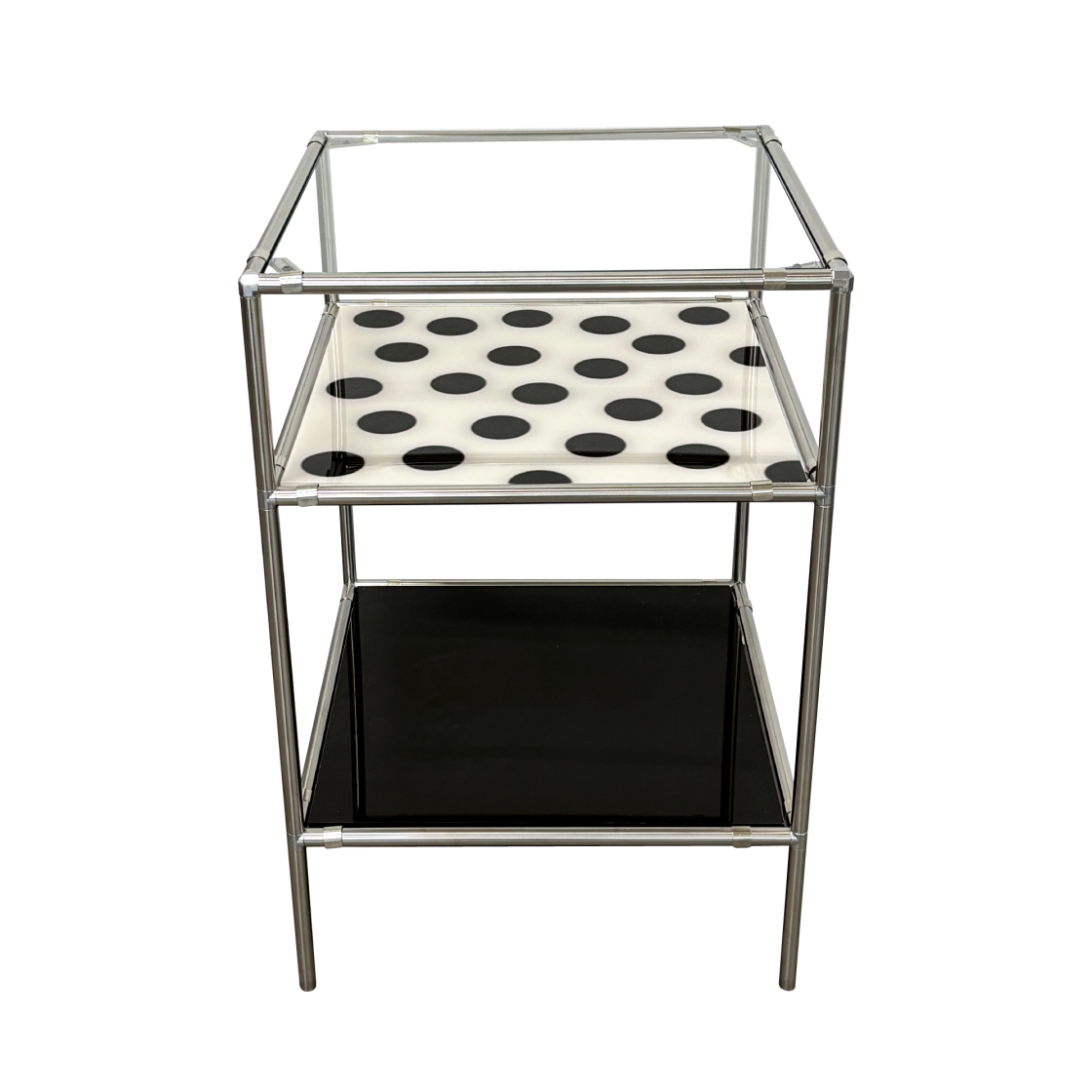 유라이크왓 글라스 모듈 선반 (도트 아이보리)(you like what Glass module Shelf (dot ivory))