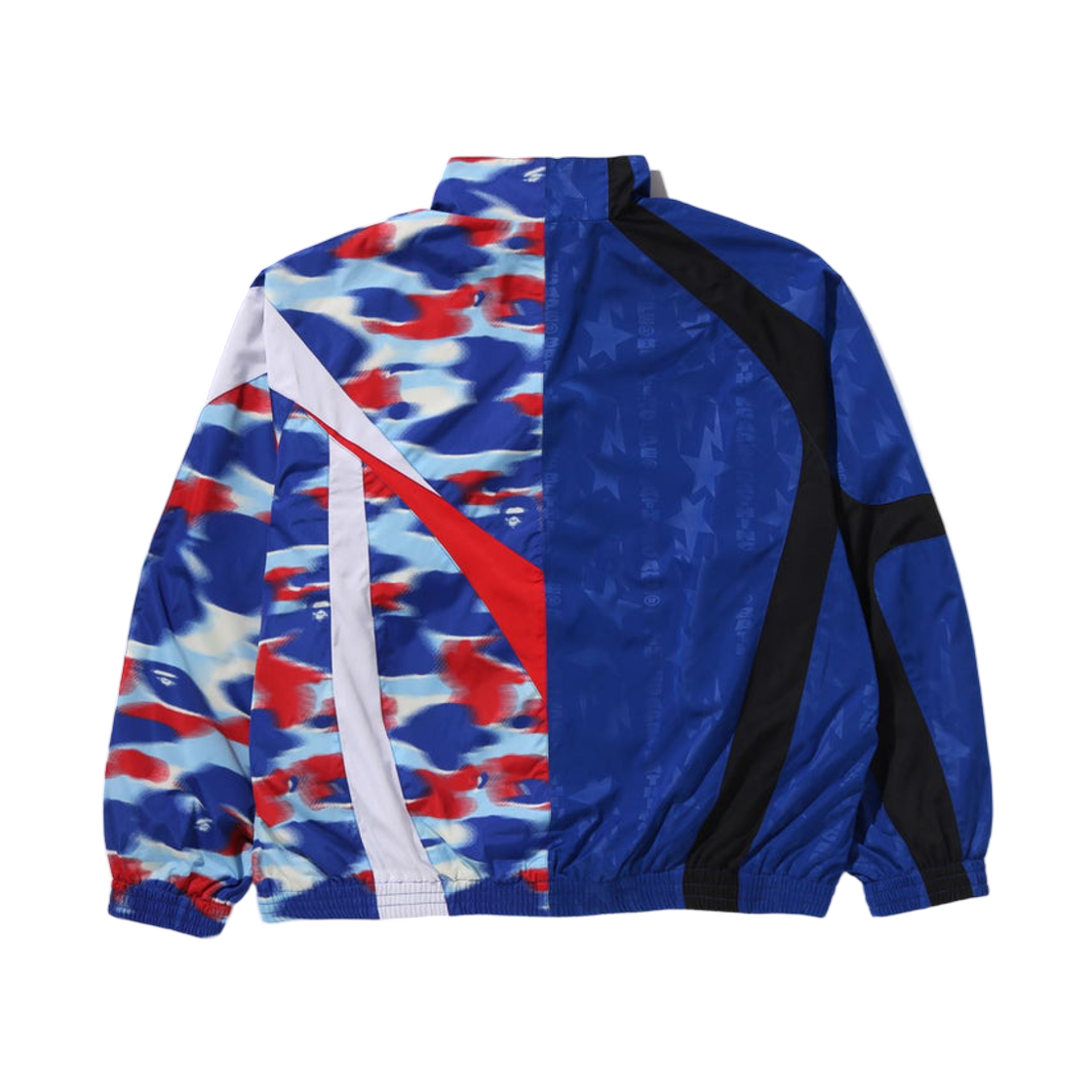 베이프 스플릿 스탠드 칼라 트랙 자켓 블루(BAPE Split Stand Collar Track Jacket Blue) - 2