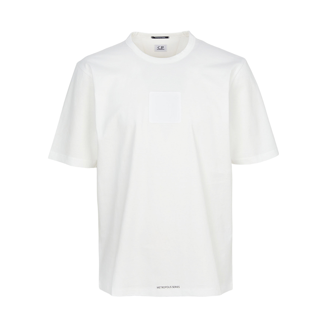 20CLTS017A006370W103 C.P. Company Short Sleeve T-Shirt White - 26SS