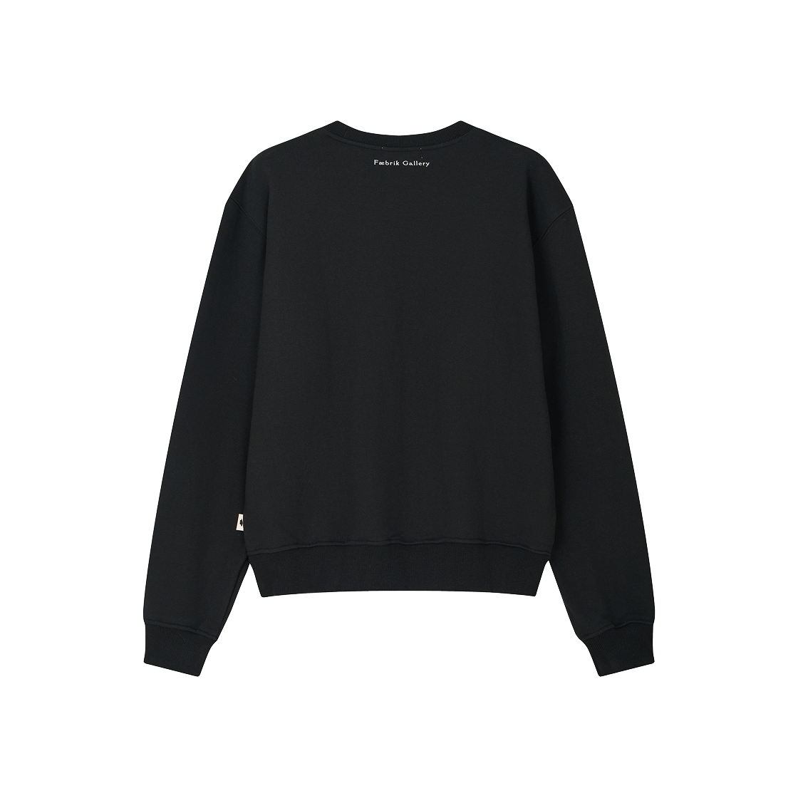 키코지 베이직 로고 스웨트셔츠 블랙(Kikozy Basic Logo Sweatshirt Black) - 2