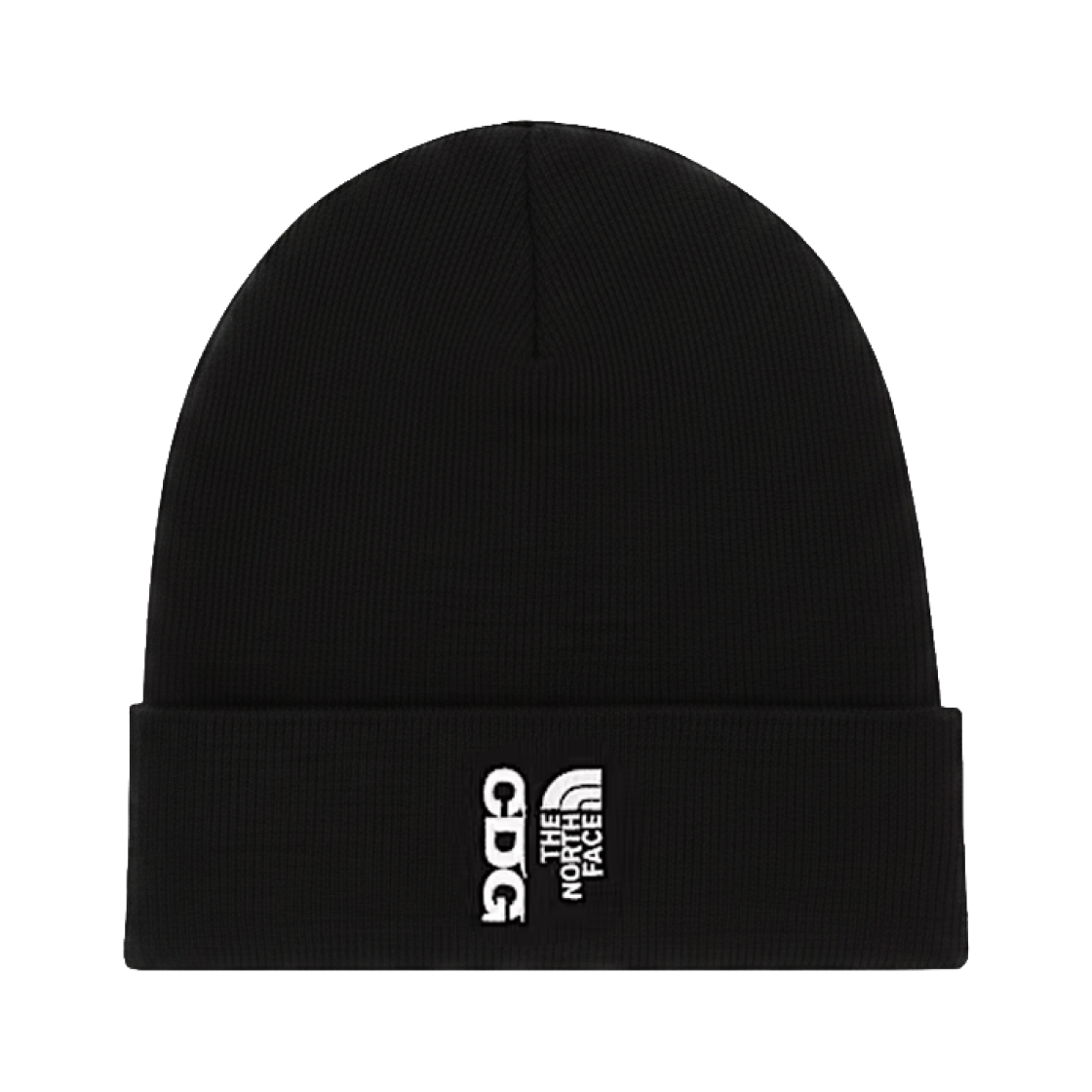 CDG x 노스페이스 비니 TNF 블랙(CDG x The North Face Beanie TNF Black)