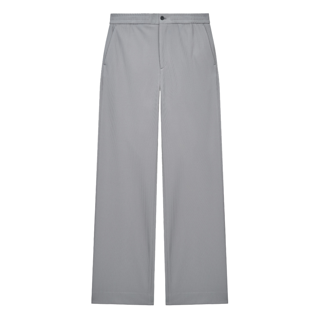 티엔지티 와이드핏 리브드 밴딩 팬츠 라이트그레이(TNGT Wide Fit Ribbed Banding Pants Light Grey)