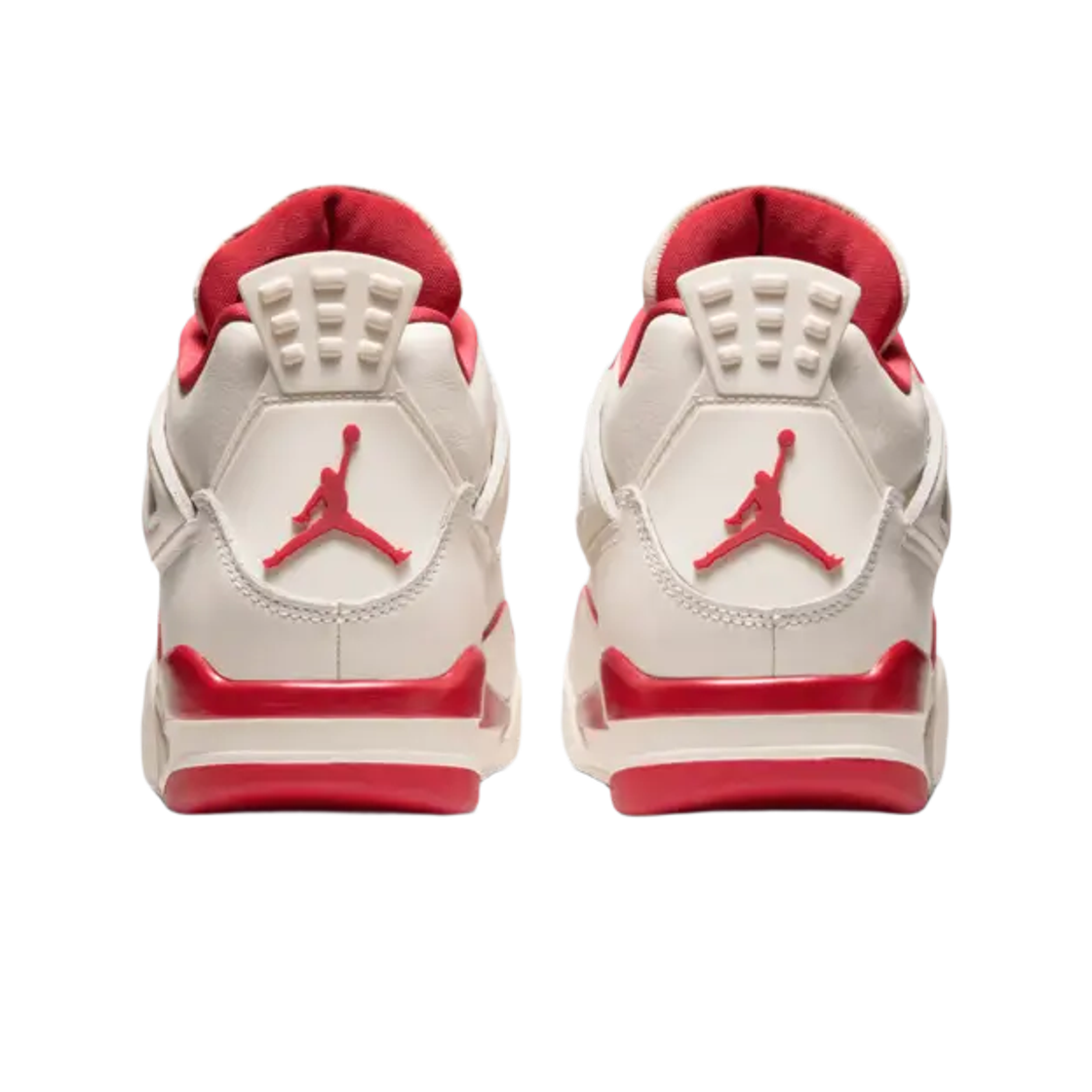 (W) 조던 4 레트로 발레타인 데이 페일 아이보리 시에라 레드((W) Jordan 4 Retro Valentine's Day Pale Ivory Sierra Red) - 3