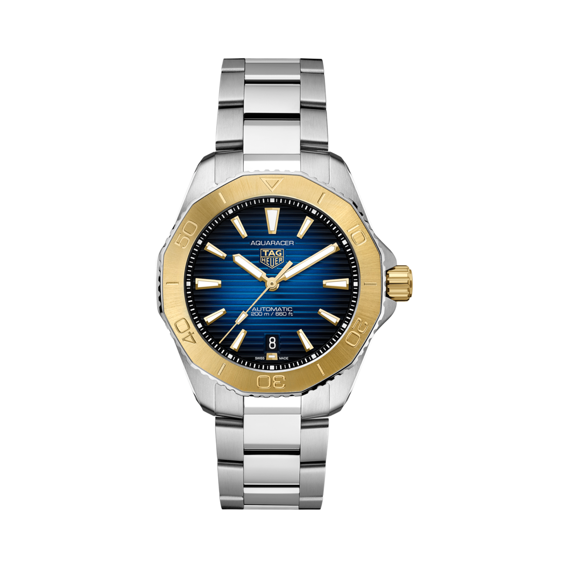 태그 호이어 아쿠아레이서 프로페셔널 200 데이트 오토매틱 40mm 스틸 블루(TAG Heuer Aquaracer Professional 200 Date Automatic 40mm Steel Blue)