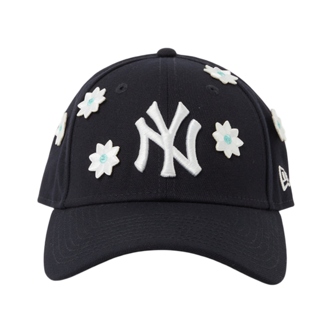 닉기어 3D 플라워 캡 네이비 (티파니 뱃지)(NICK GEAR 3D Flower Cap Navy (Tiffany Badge))