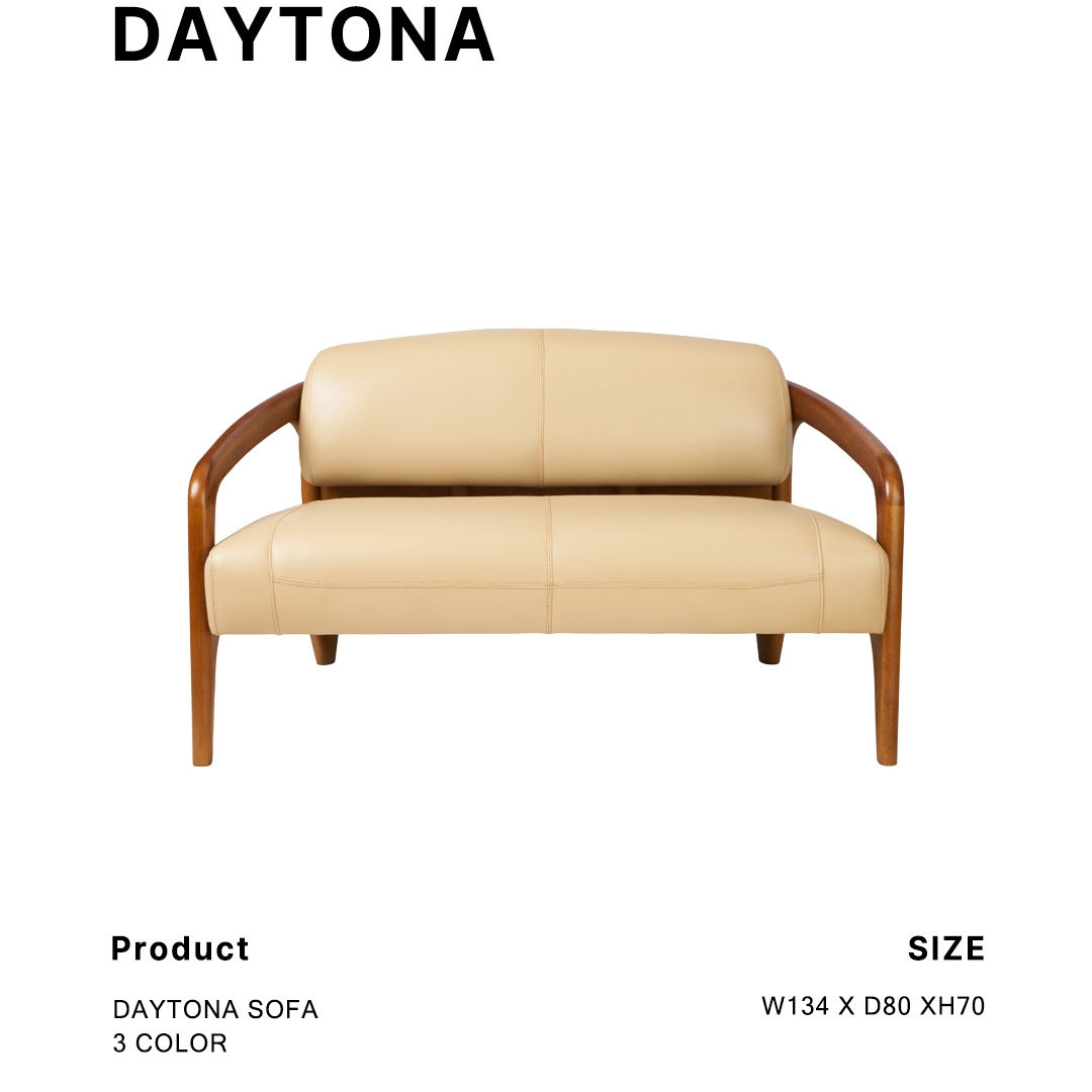 [3% 포인트 적립] DE BEJARRY Daytona 1-seater sofa cream, [3% 포인트 적립] DE BEJARRY Daytona 2-seater sofa cream 착용 스타일 - 4