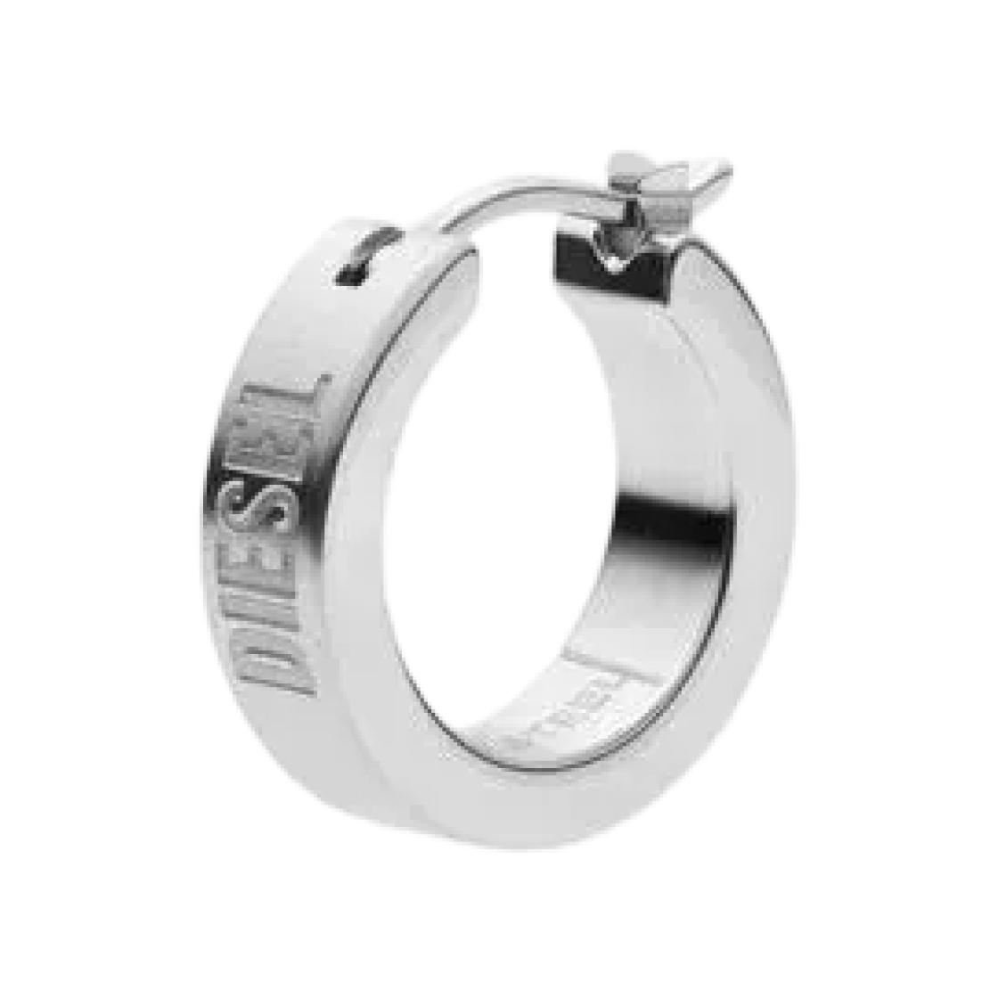 DX1639040 Diesel Dx1639040 Stainless Steel Hoop Earring Silver