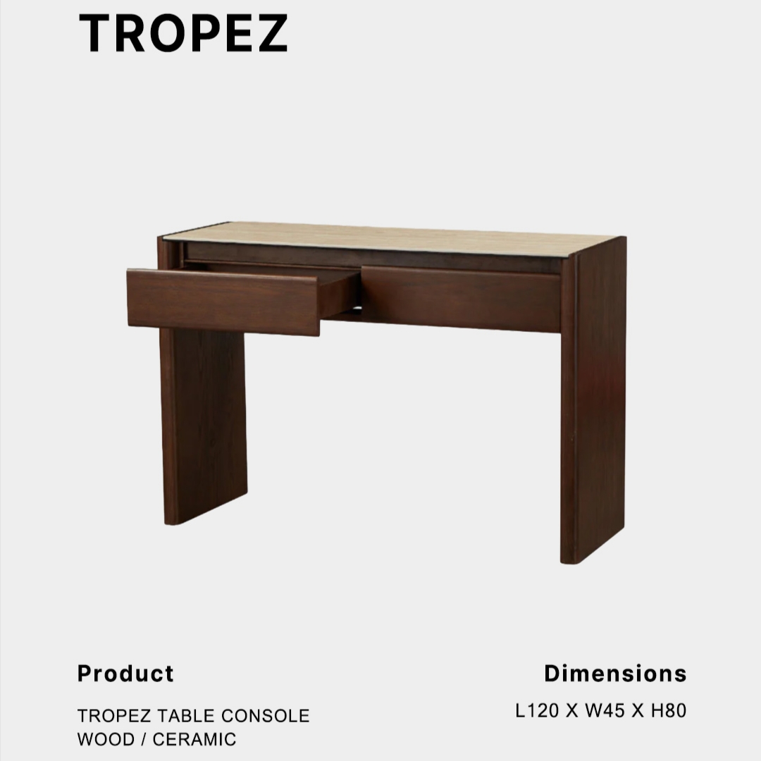 COMMUNE Tropez dining chair, COMMUNE Tropez table console 착용 스타일 - 6