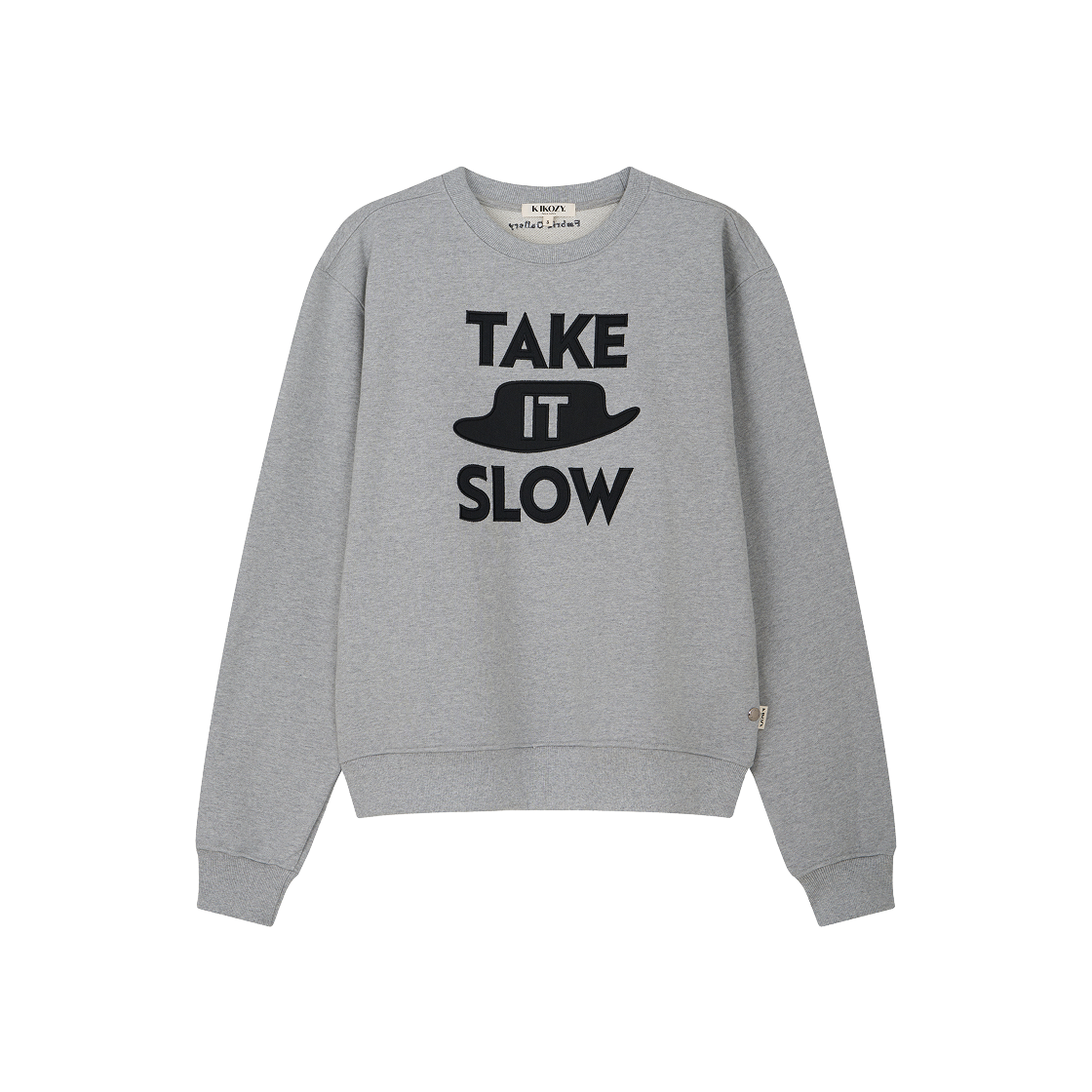 S31414 Kikozy Take It Slow Sweatshirt Melange
