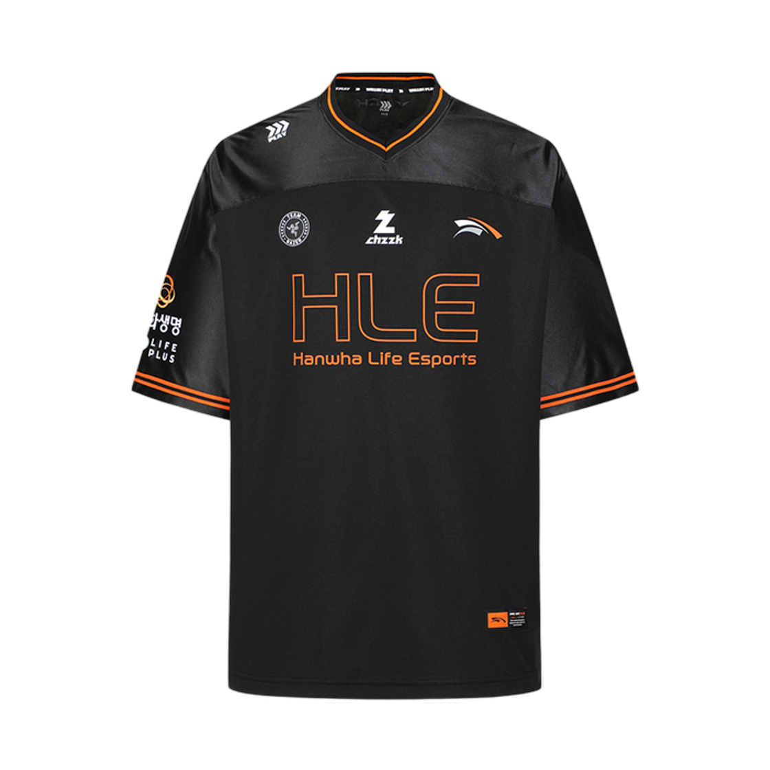 한화 생명 이스포츠 2026 HLE 어센틱 유니폼 블랙 (논 마킹 버전)(Hanwha Life Esports 2026 HLE Authentic Uniform Black (Non Marking Ver.))