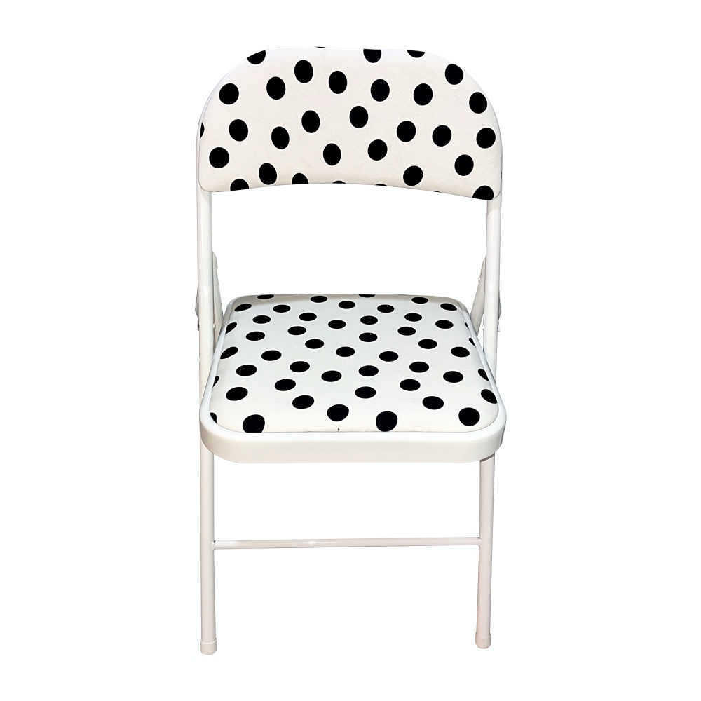 유라이크왓 도트 패브릭 폴딩 체어(you like what Dot fabric folding chair) - 4