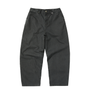 Suade Contour Pocket Denim Washing Black