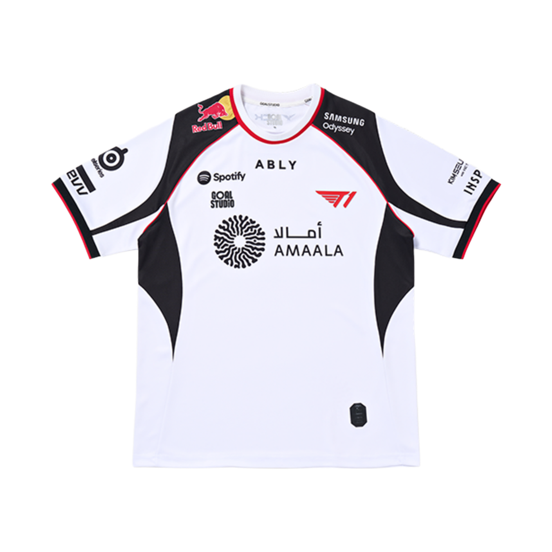 T1 2026 LCK 유니폼 저지 화이트 (논 마킹 버전)(T1 2026 LCK Uniform Jersey White (Non Marking Ver.))