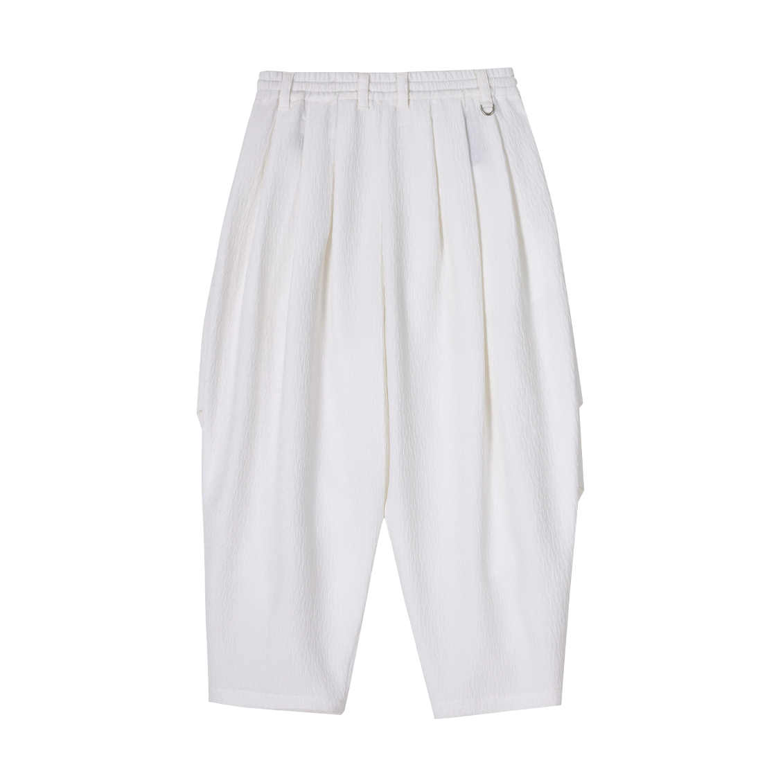 송지오 옴므 니 폴드 벌룬 팬츠 화이트(SONGZIO HOMME Knee Fold Balloon Pants White) - 2