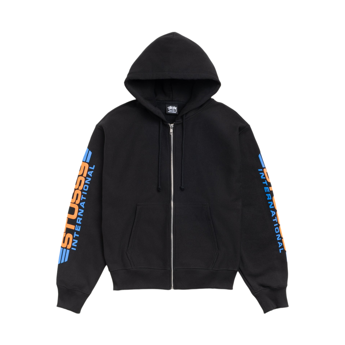 1975174 Stussy Blade Zip Hoodie Black