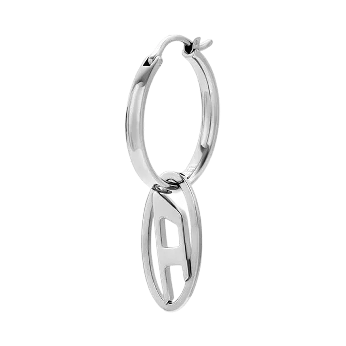 DX1601040 Diesel Dx1601040 Stainless Steel Hoop Earring Silver