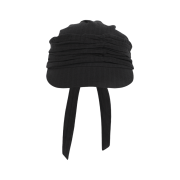 COYSEIO Knot Shirring Cap Black