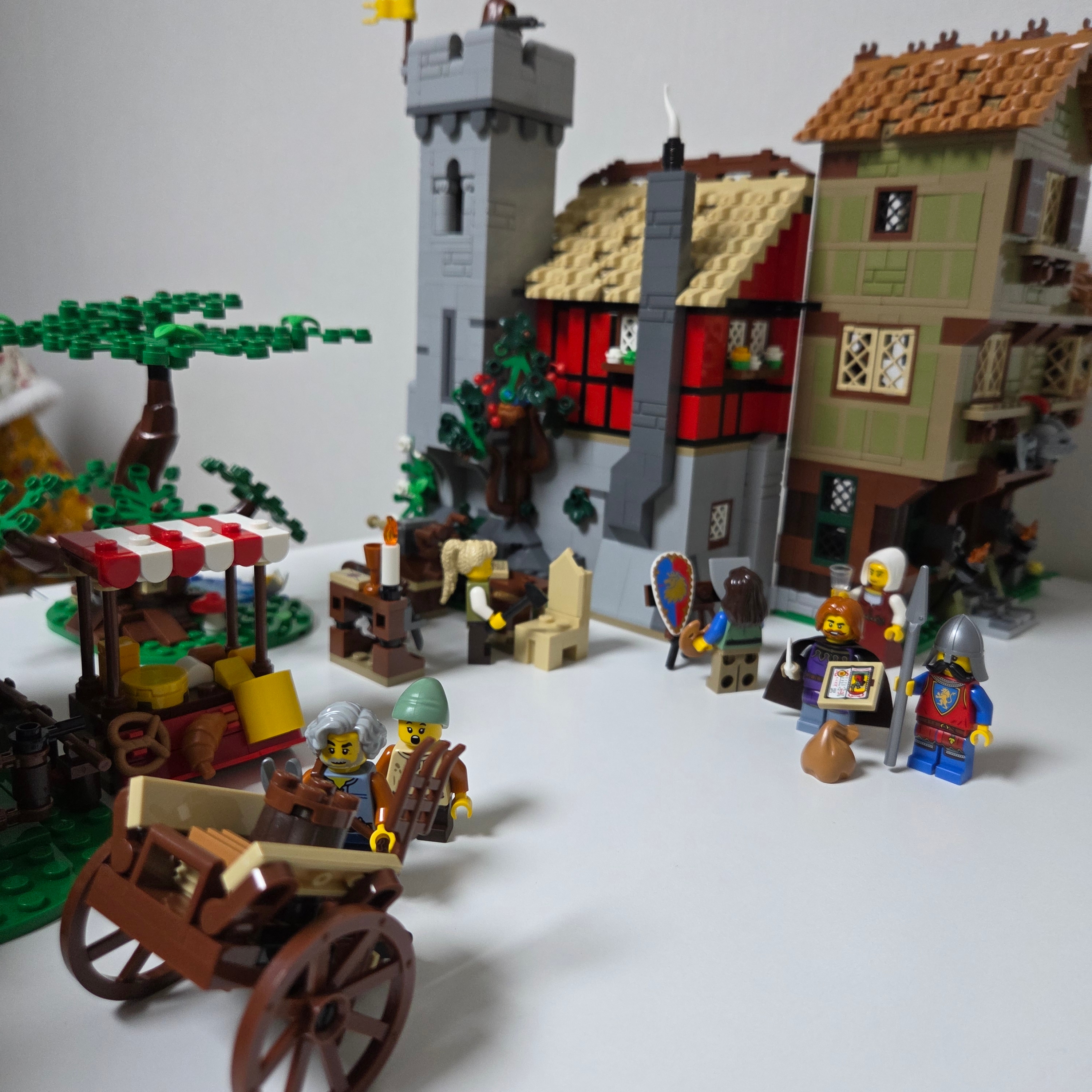 Lego Medieval Town Square 착용 스타일 - 8