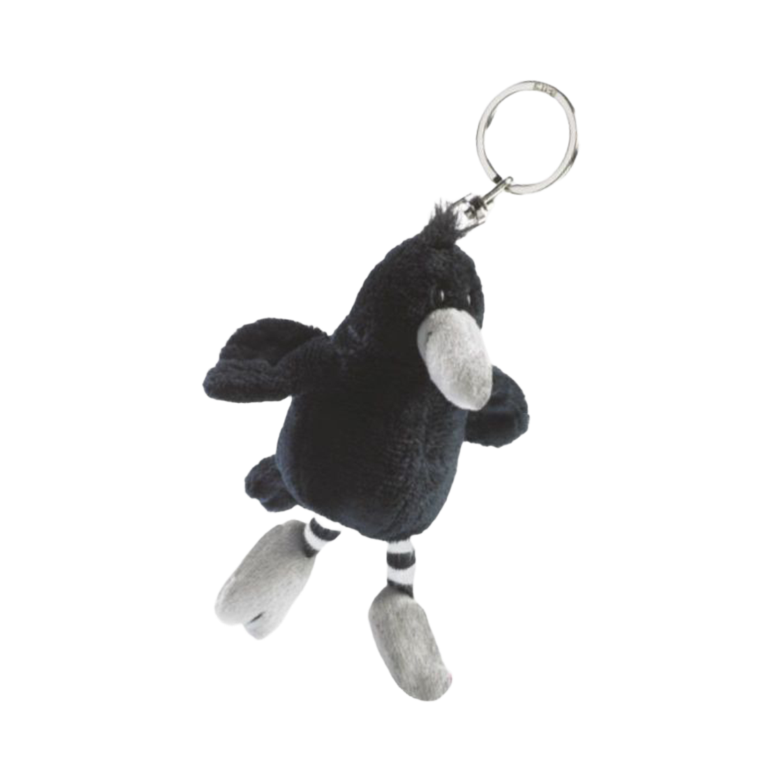 니키 까마귀 실비오 키링 10cm([KREAM 단독] NICI Raven Silvio 10cm Bb keyring)