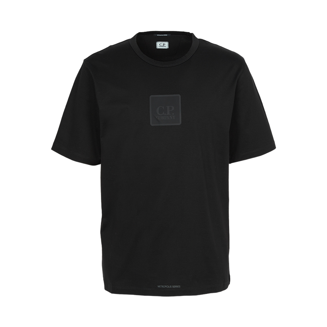 20CLTS017A006370W999 C.P. Company Short Sleeve T-Shirt Black - 26SS