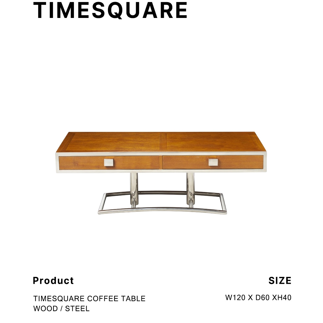 [3% 포인트 적립] DE BEJARRY Timesquare coffee table, [3% 포인트 적립] DE BEJARRY Timesquare chiffonier 착용 스타일 - 3