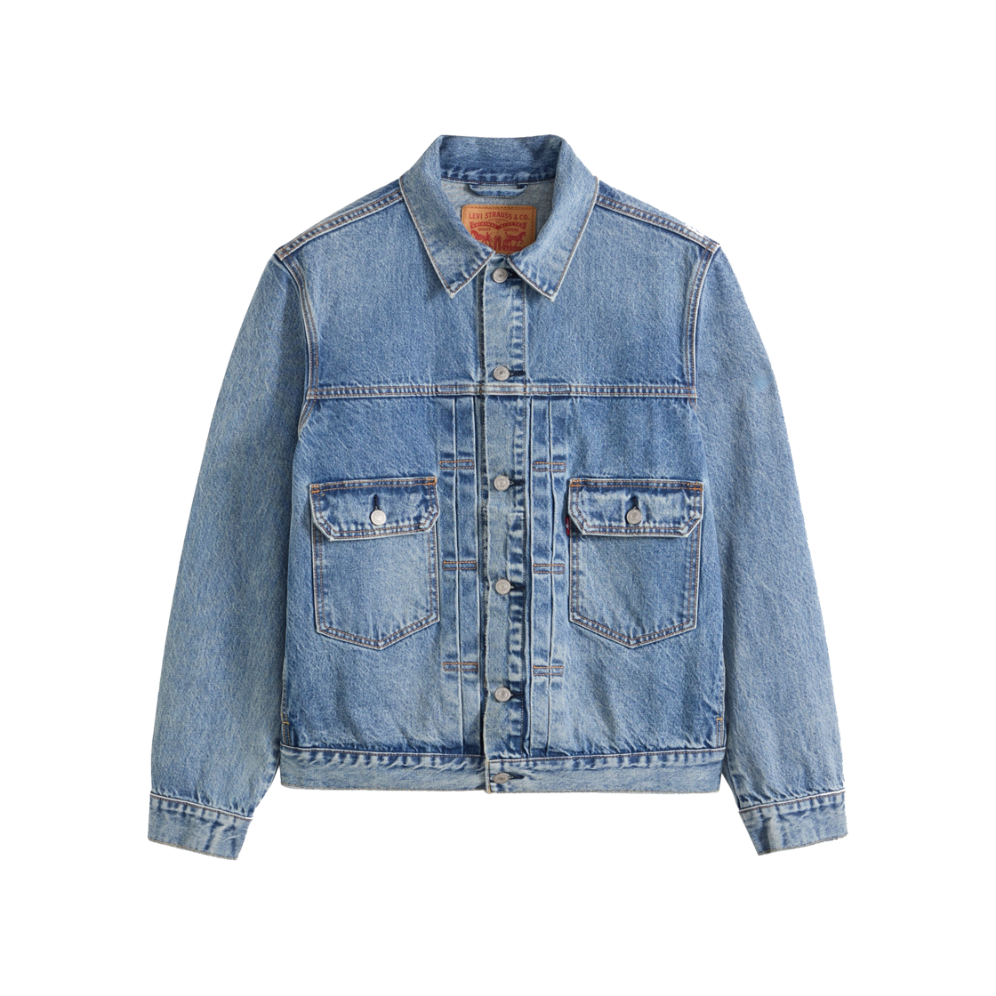 A7632-0018 Levi's TYPE II Trucker Jacket Midium Indigo