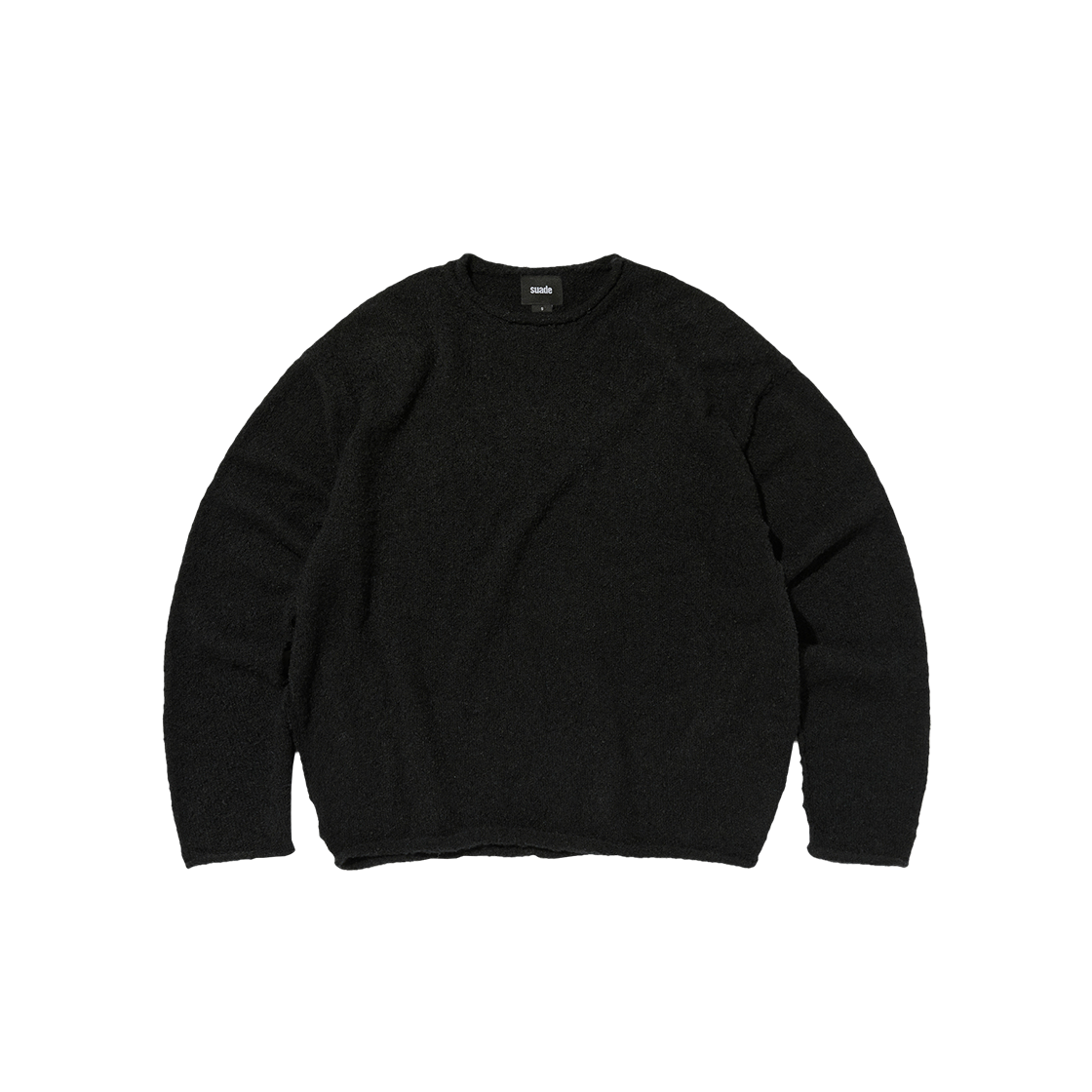 SDFSKN010BK Suade Shearing Knit Black