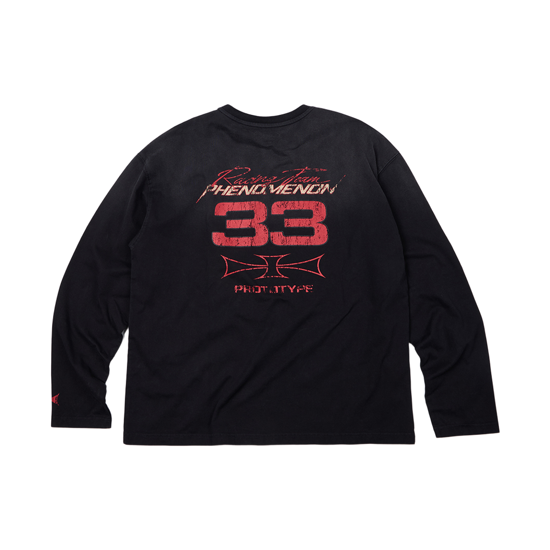 이티씨이 페노메논 롱슬리브 티 블랙(ETCE Phenomenon L/S Tee Black)