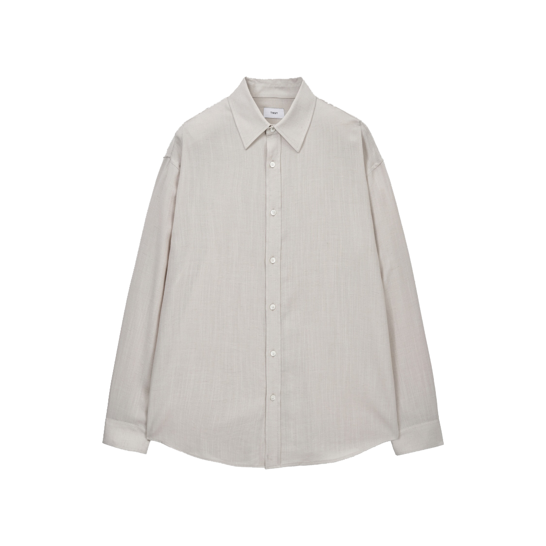티엔지티 컴포트 라인 셔츠 베이지(TNGT Comfort Linen Shirt Beige)