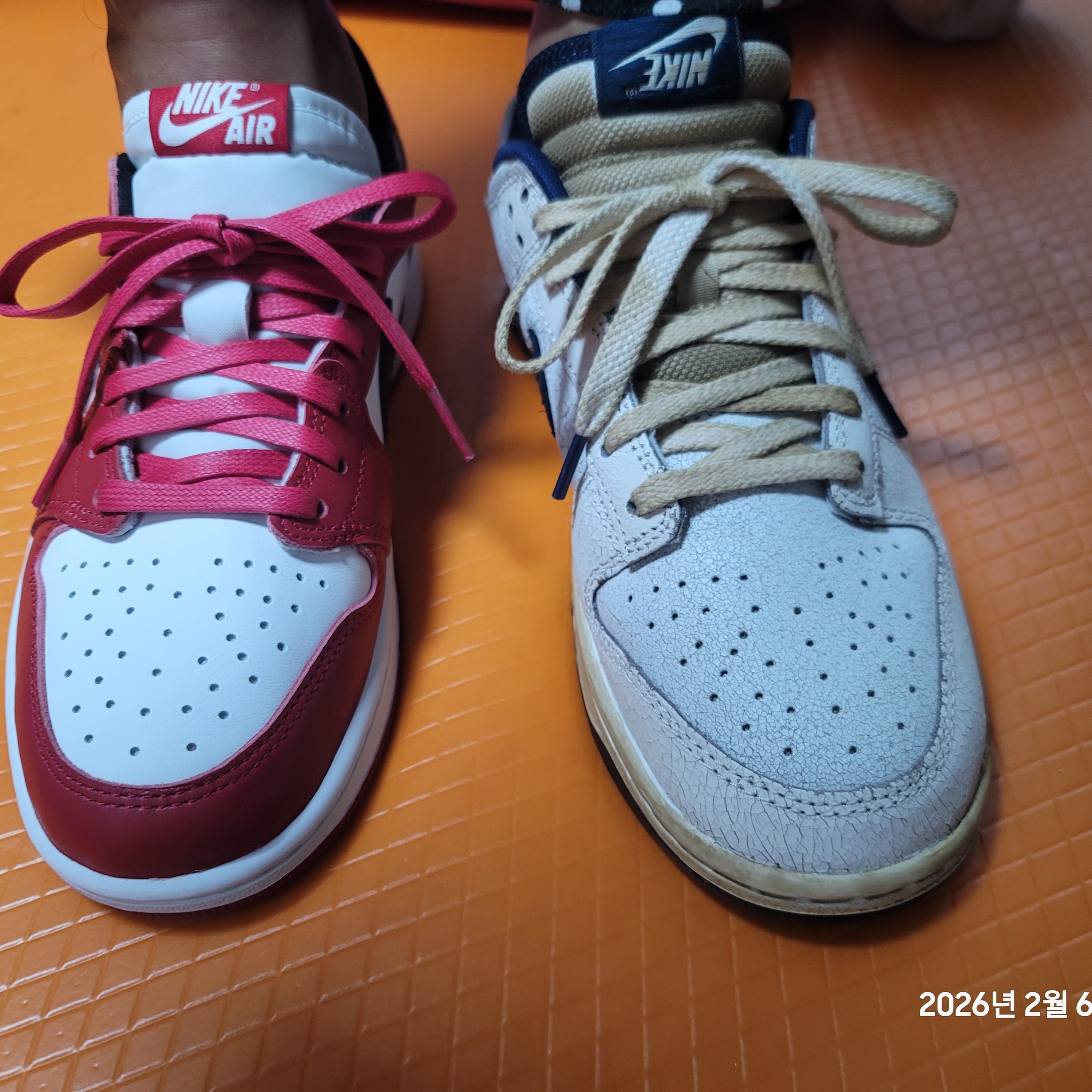 Jordan 1 Retro Low OG Chicago 착용 스타일 - 2