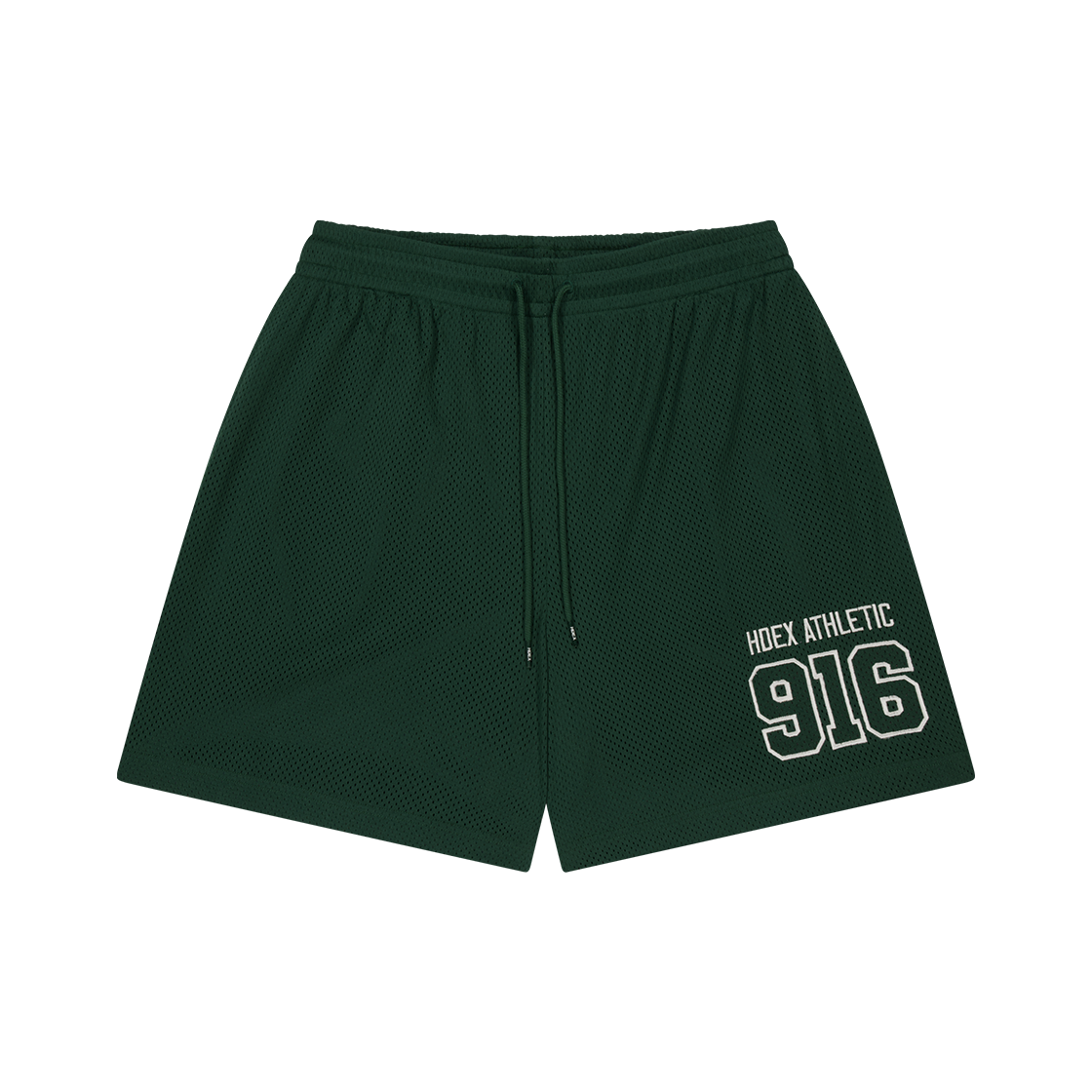 H3AM1MLHP090GR HDEX 916 Solid Mesh Shorts Green