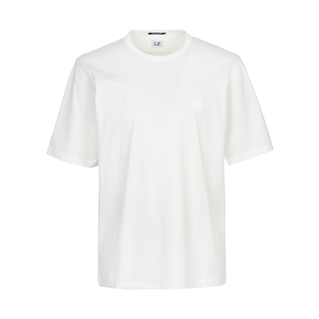 20CLTS049A006370W103 C.P. Company Short Sleeve T-Shirt White - 26SS