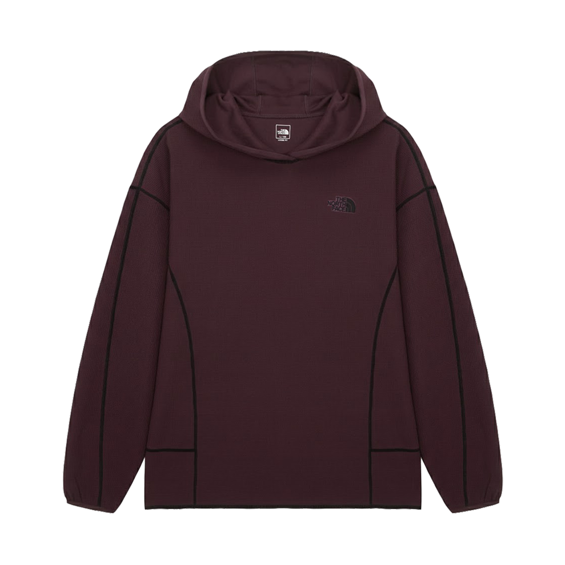 NT7TR52C The North Face Serra L/S Hoodie Burgandy - 26SS