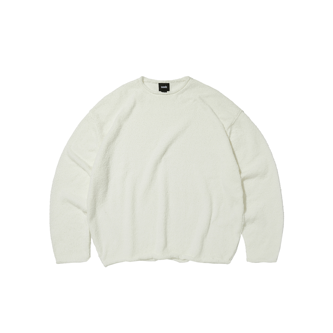 SDFSKN010WH Suade Shearing Knit White