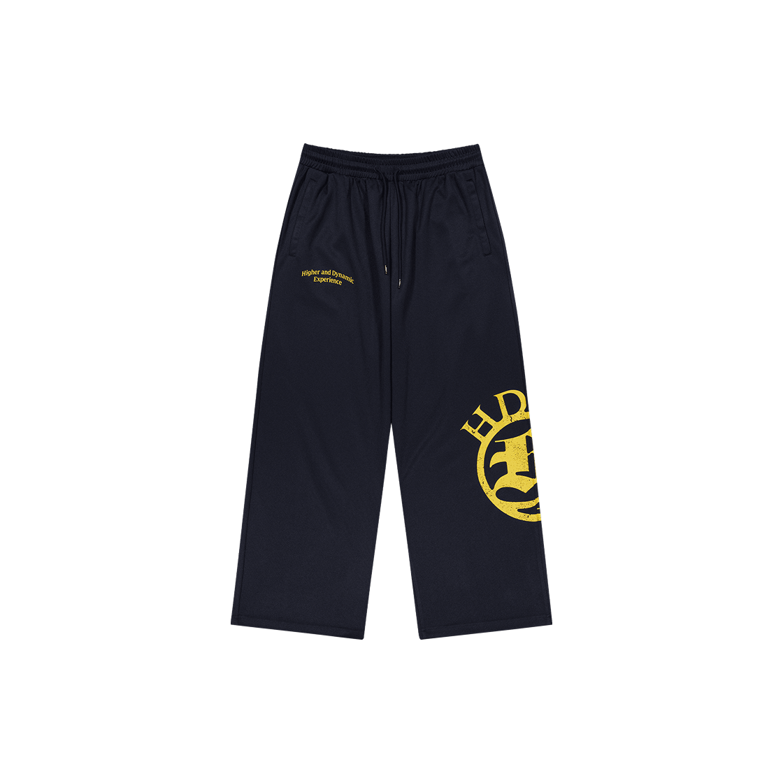 H3AM1MLPT040NV HDEX Crown Giant Fit Mesh Wide Pants Navy