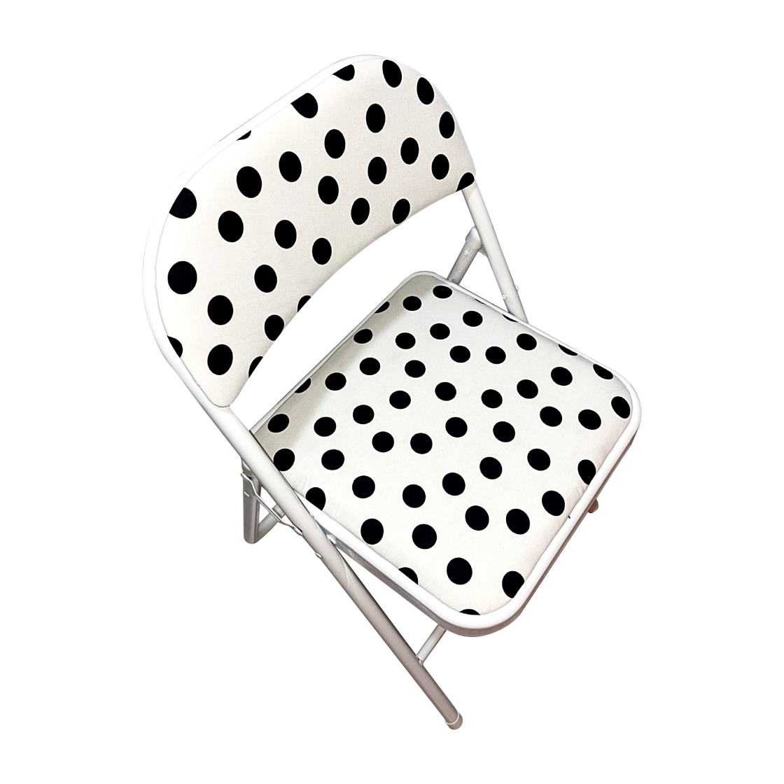 유라이크왓 도트 패브릭 폴딩 체어(you like what Dot fabric folding chair) - 1