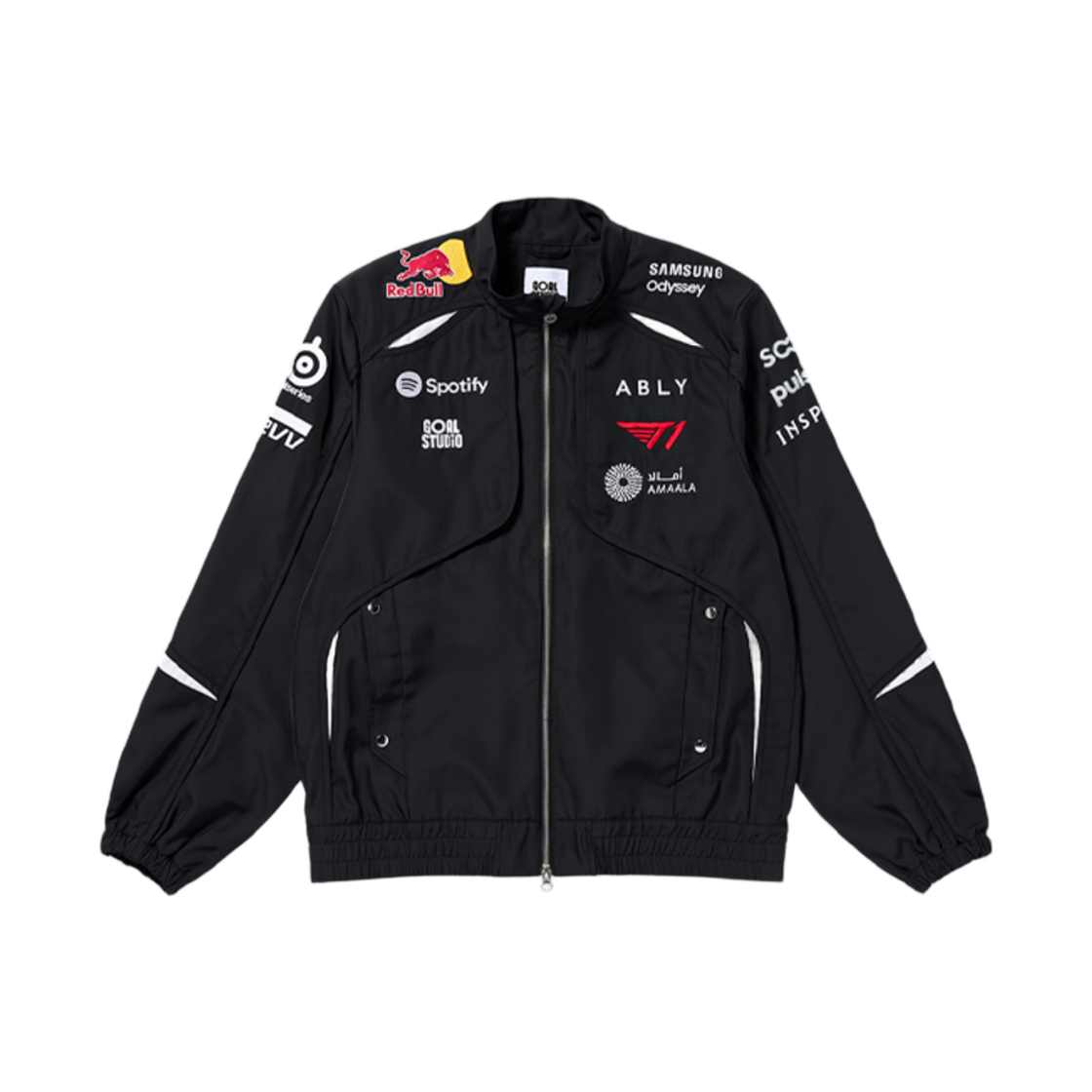 T1 2026 발로란트 유니폼 자켓 블랙 (논 마킹 버전)(T1 2026 Valorant Uniform Jacket Black (Non Marking Ver.))