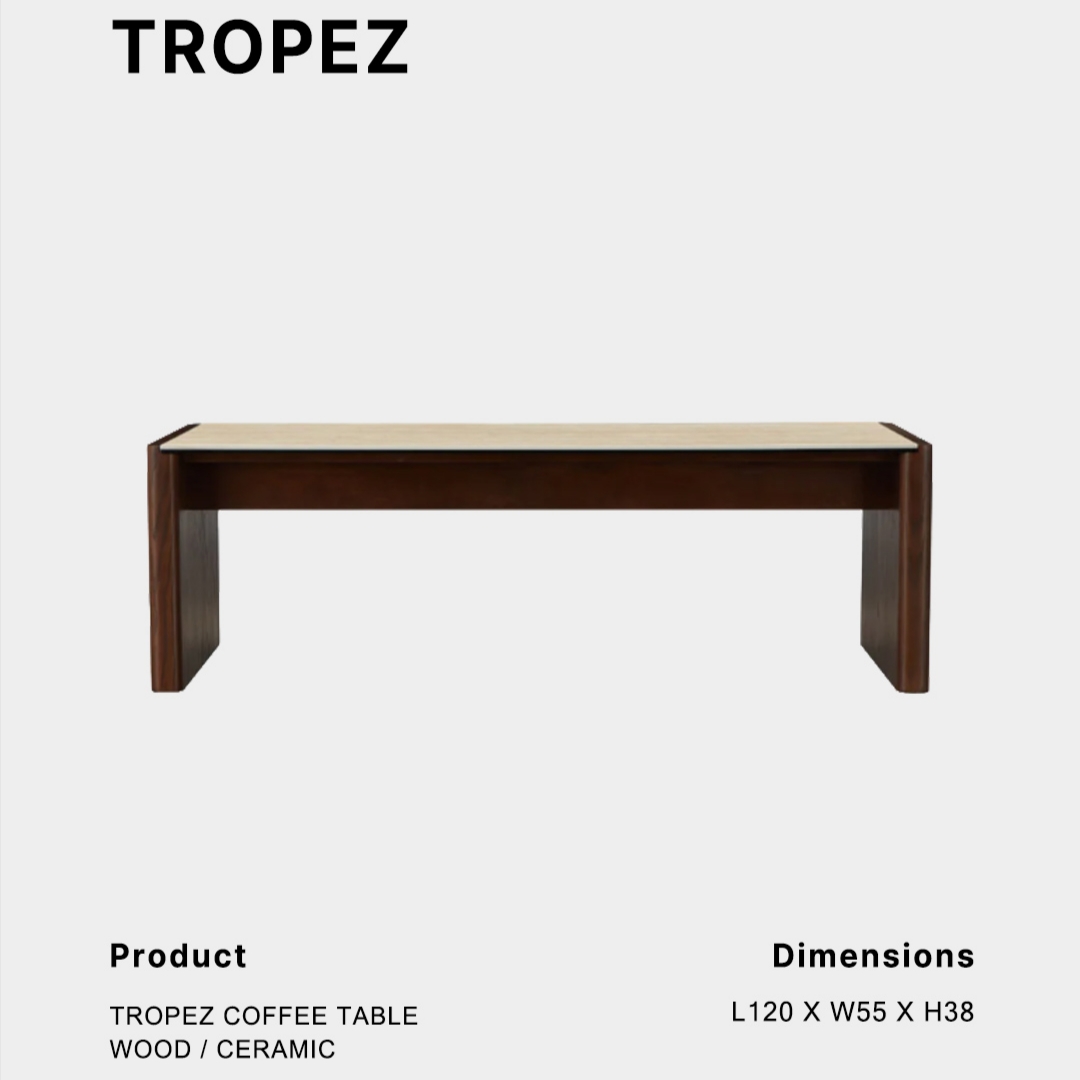 COMMUNE Tropez dining chair, COMMUNE Tropez table console 착용 스타일 - 4