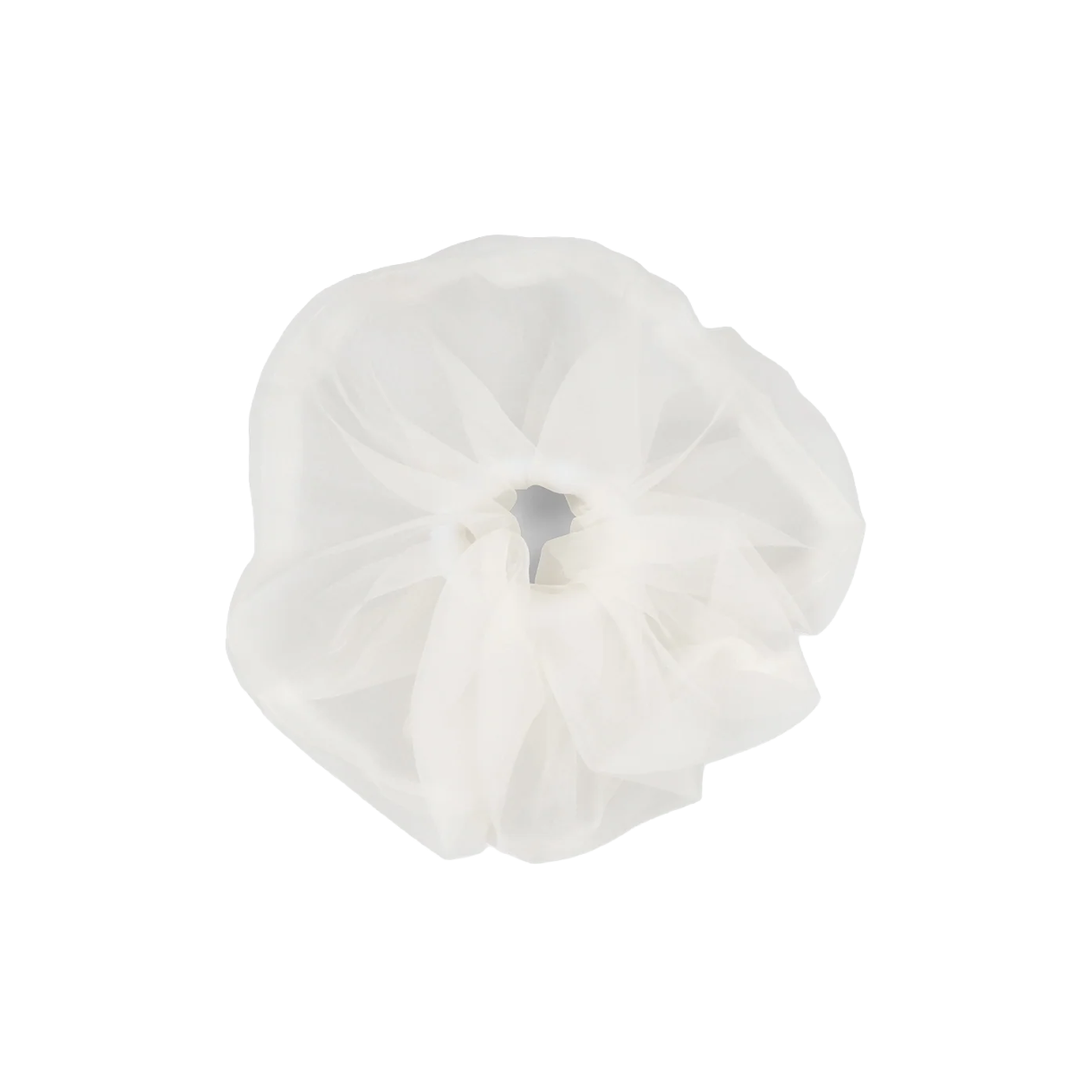 KW6BAC1HI02IV Hai Organza Scrunchie Ivory - 26SS