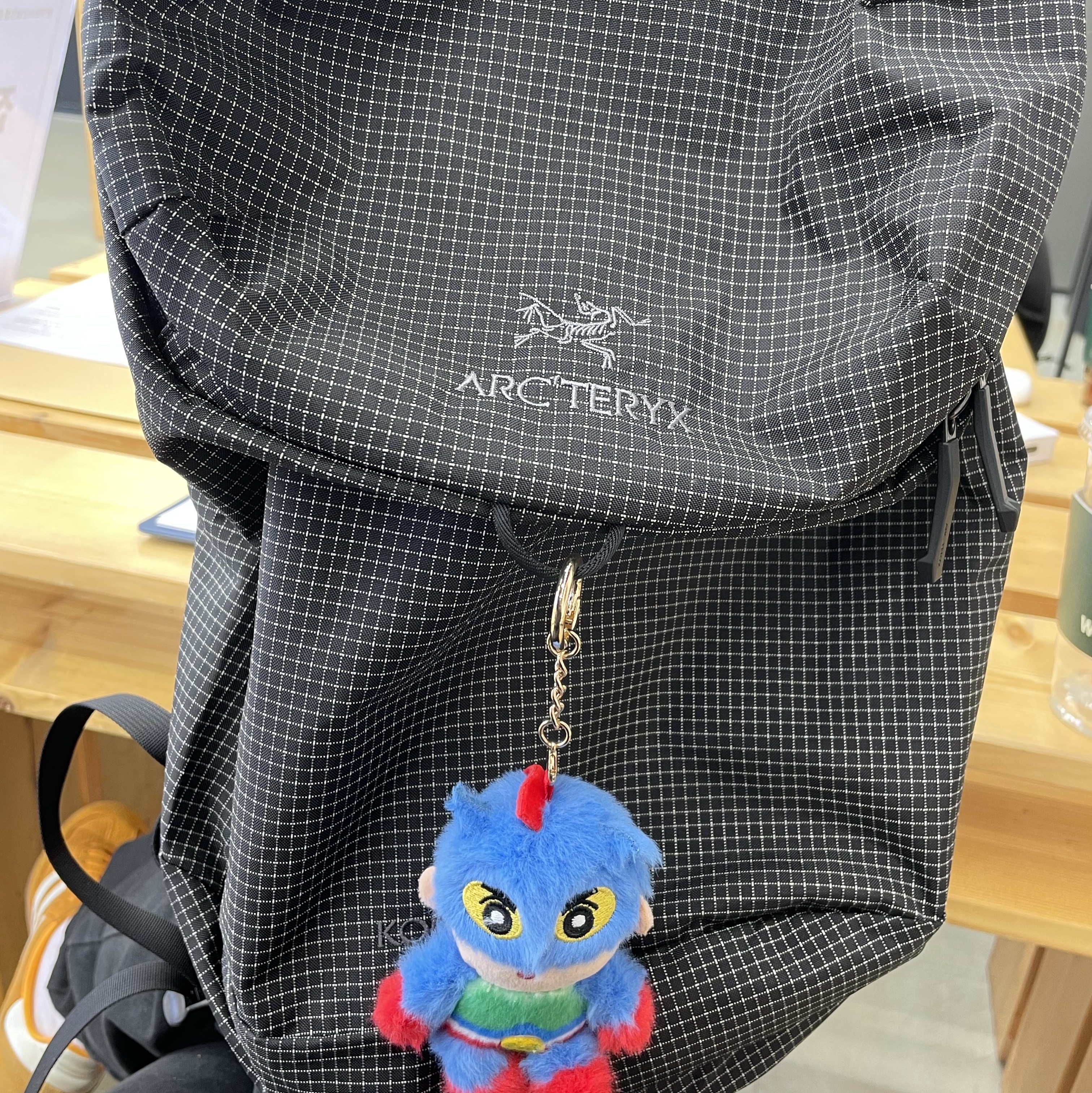 Arc'teryx Konseal 15 Backpack Black 착용 스타일