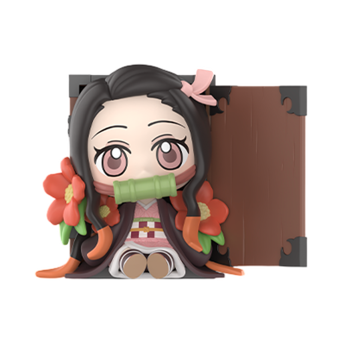 팝마트 귀멸의 칼날 탄생화 시리즈 카마도 네즈코 (개봉 박스)(Pop Mart Demon Slayer Kimetsu no Yaiba Birth Flower Series Kamado Nezuko (Opened Case)) - 1