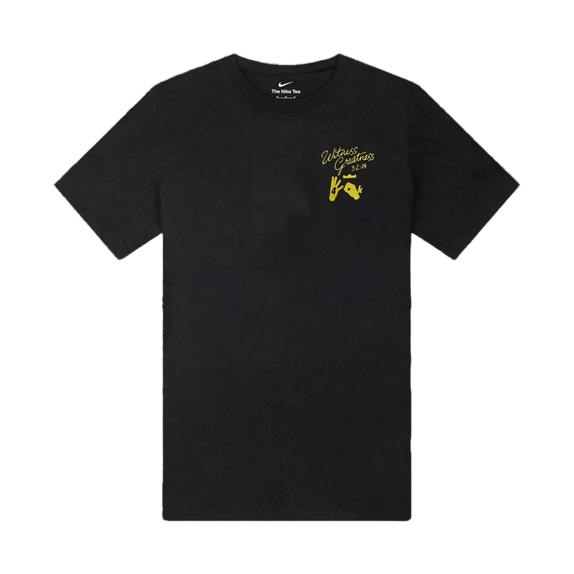 IH8537-045 Nike LeBron Uncharted Max90 Basketball T-Shirt Black - Asia