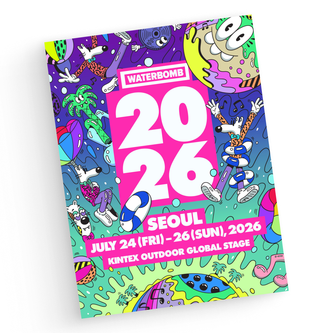 WATER26_SSAT03 [7/25 SAT] SEOUL PHASE 3 Ticket