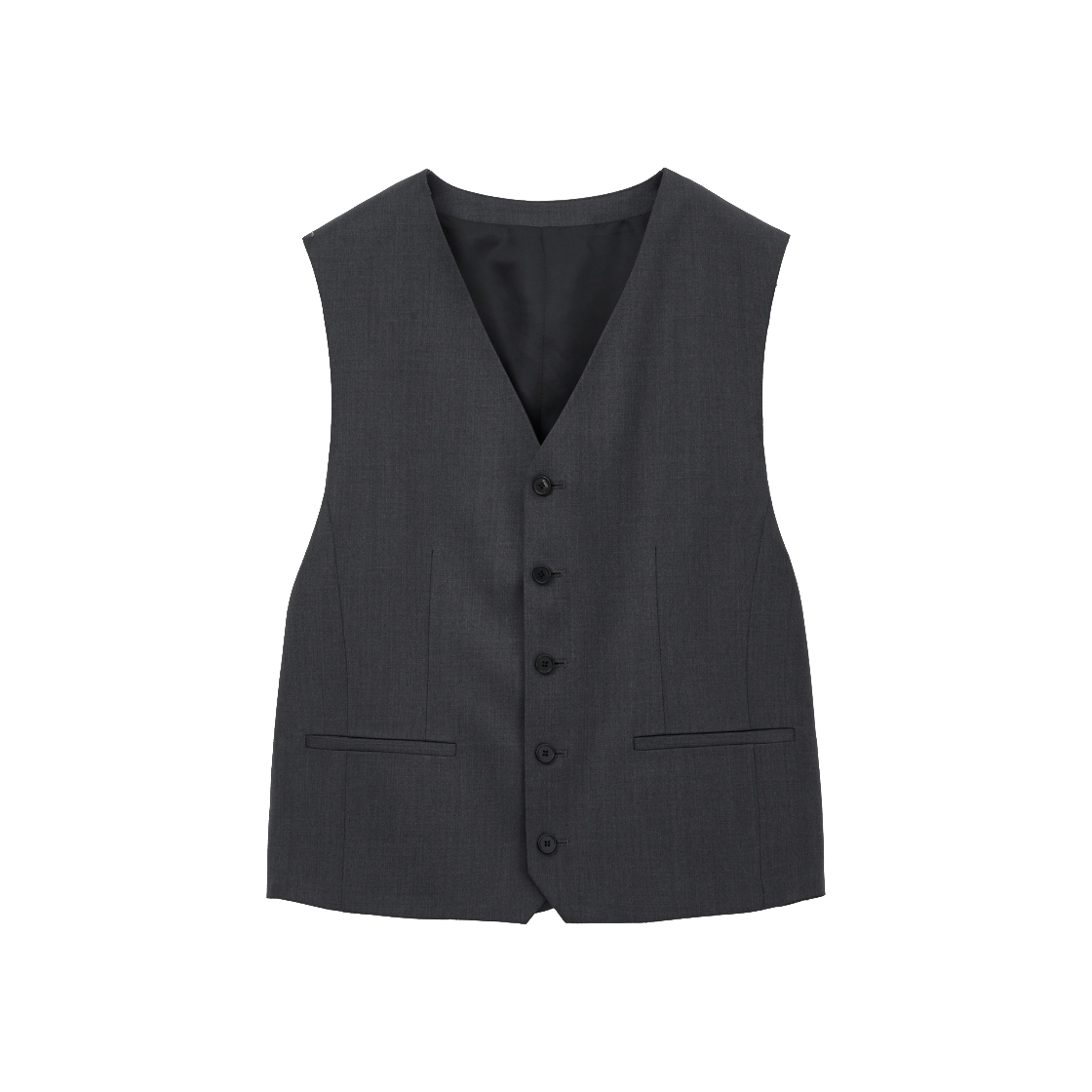 티엔지티 클래식 울 수트 베스트 차콜그레이(TNGT Classic Wool Suit Vest Charcoal Grey)