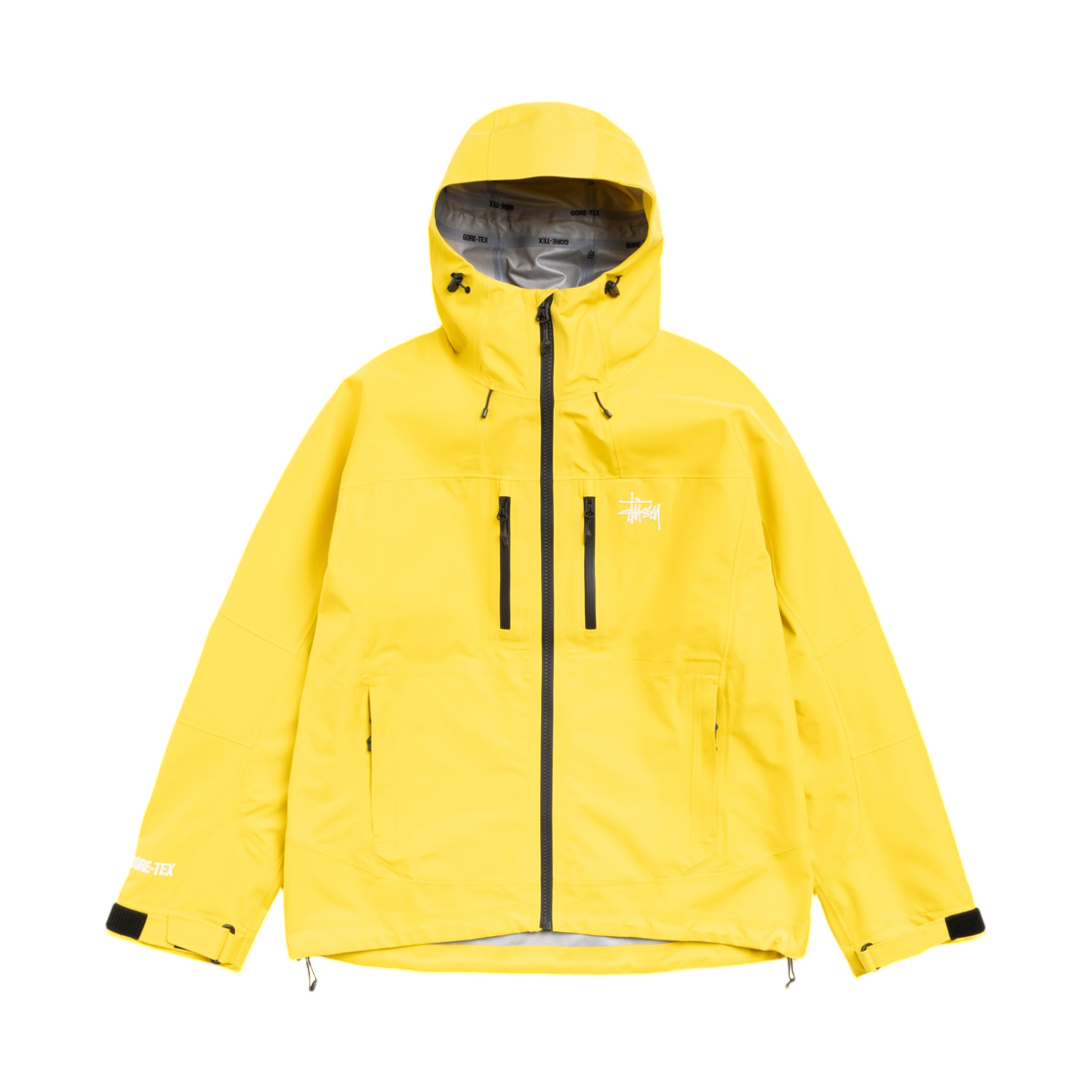 스투시 고어텍스 가이드 쉘 자켓 옐로우(Stussy Gore-Tex Guide Shell Jacket Yellow) - 1